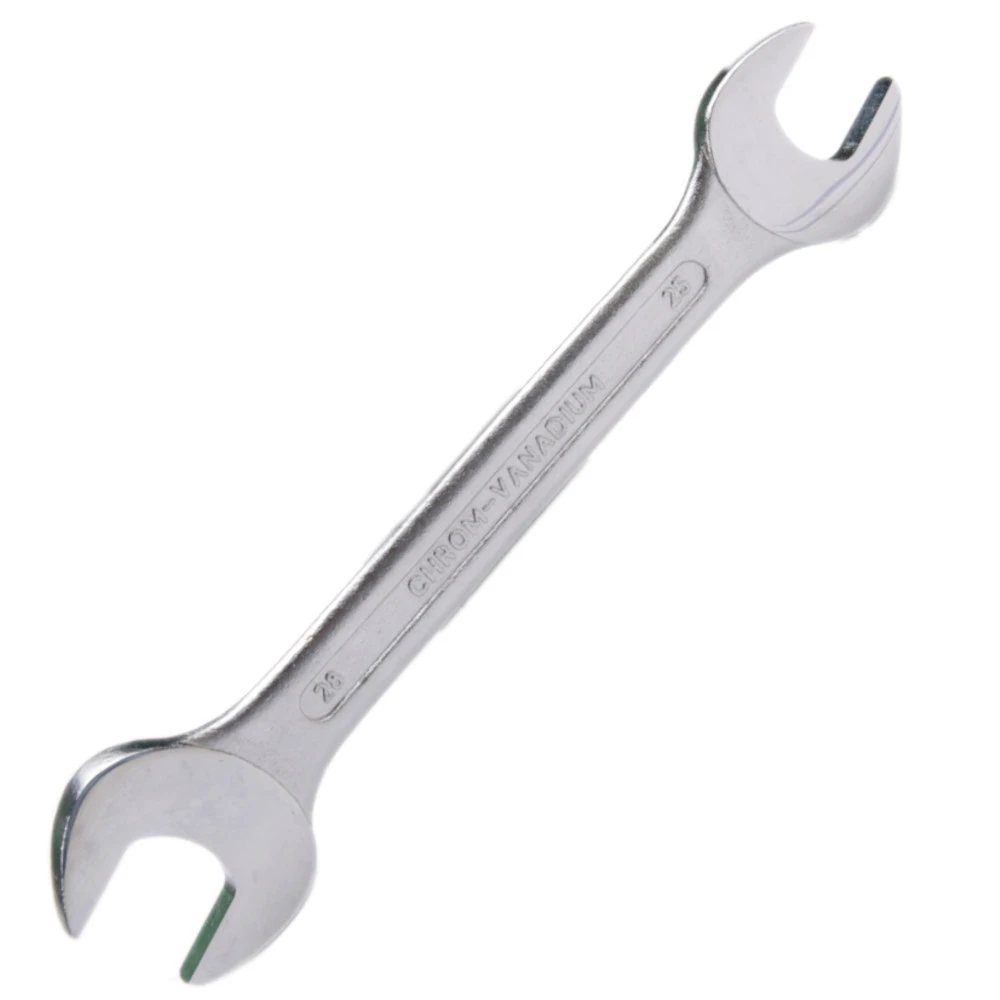 Doppelmaulschlüssel 25x28 mm aus CV-Stahl Doppelmaulschlüssel 25x28 Mm Aus CV-Stahl -Günstiges Germania Geschäft