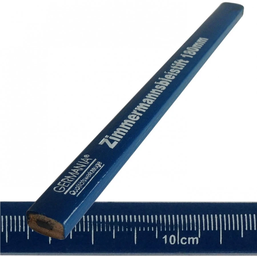 Zimmermannsbleistift 180mm mit Skalierung Schreinerstift Bleistift Zimmermannsbleistift 180mm Mit Skalierung Schreinerstift Bleistift -Günstiges Germania Geschäft 5390 zimmermannsbleistift 0